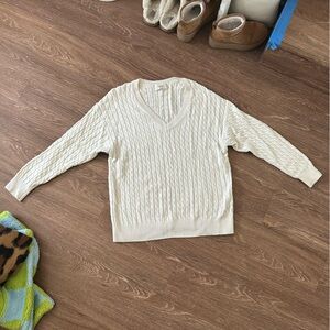 Wilfred cream sweater
